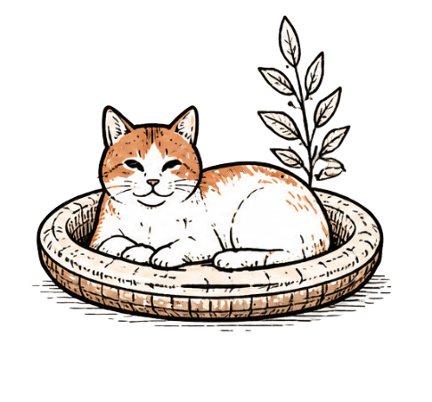 Illustration d'un chat protégé par Neko